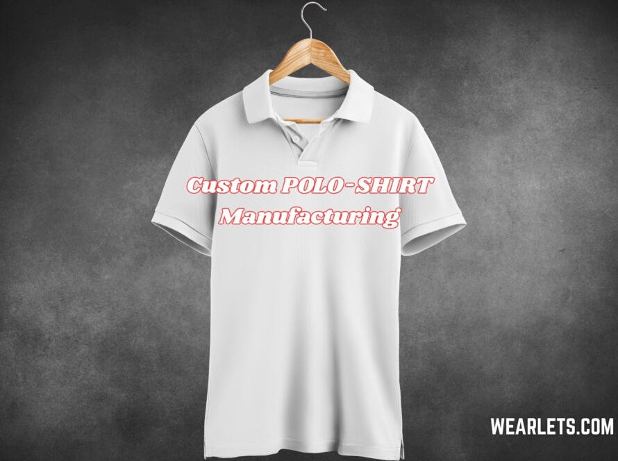 Private label outdoor polo shirts with heat transfer logos — export ready Custom Polo Shirt Manufacturing
