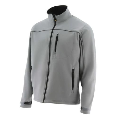 Custom softshell jacket with bonded fleece backing for outdoor brands