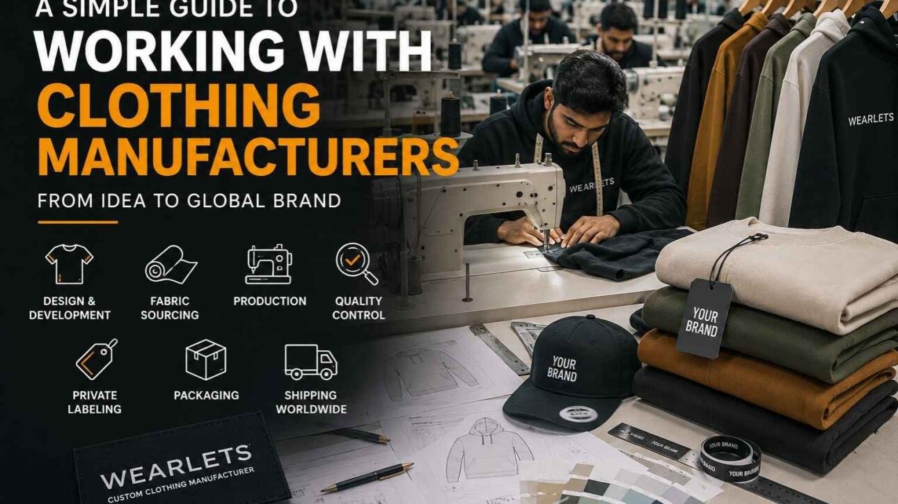 A Simple Guide to Working With Clothing Manufacturers | Wearlets