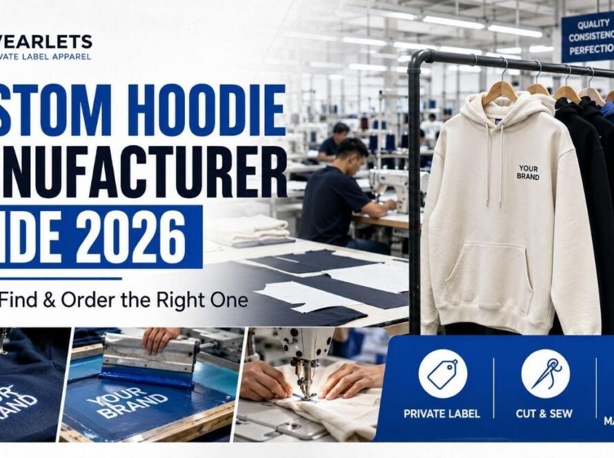 Custom Hoodie Manufacturer Guide 2026 | How to Find & Order the Right One – Wearlets