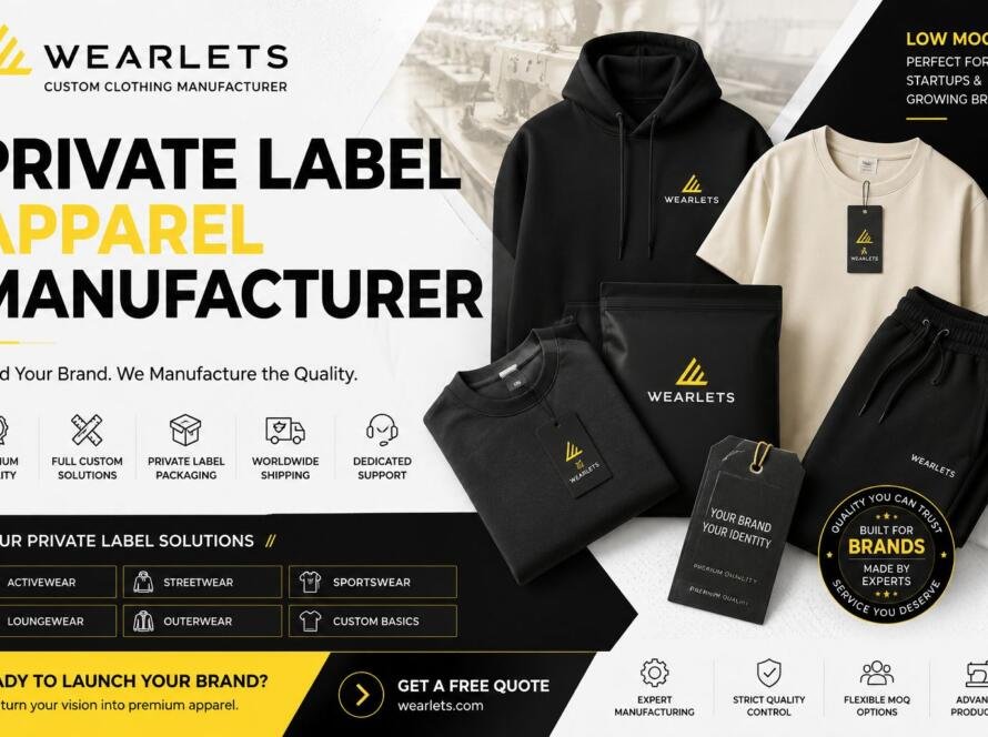 Private Label Apparel Manufacturer Custom Clothing for Your Brand – Wearlets