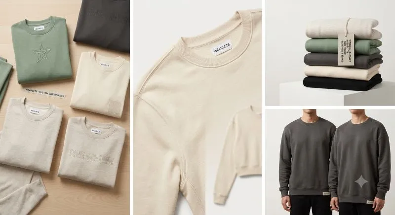 Bulk custom sweatshirt manufacturing for Texas clothing brands