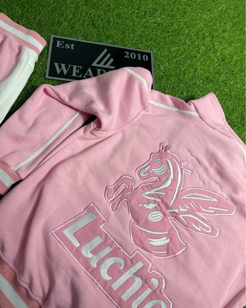 In-house screen printing and embroidery on custom apparel