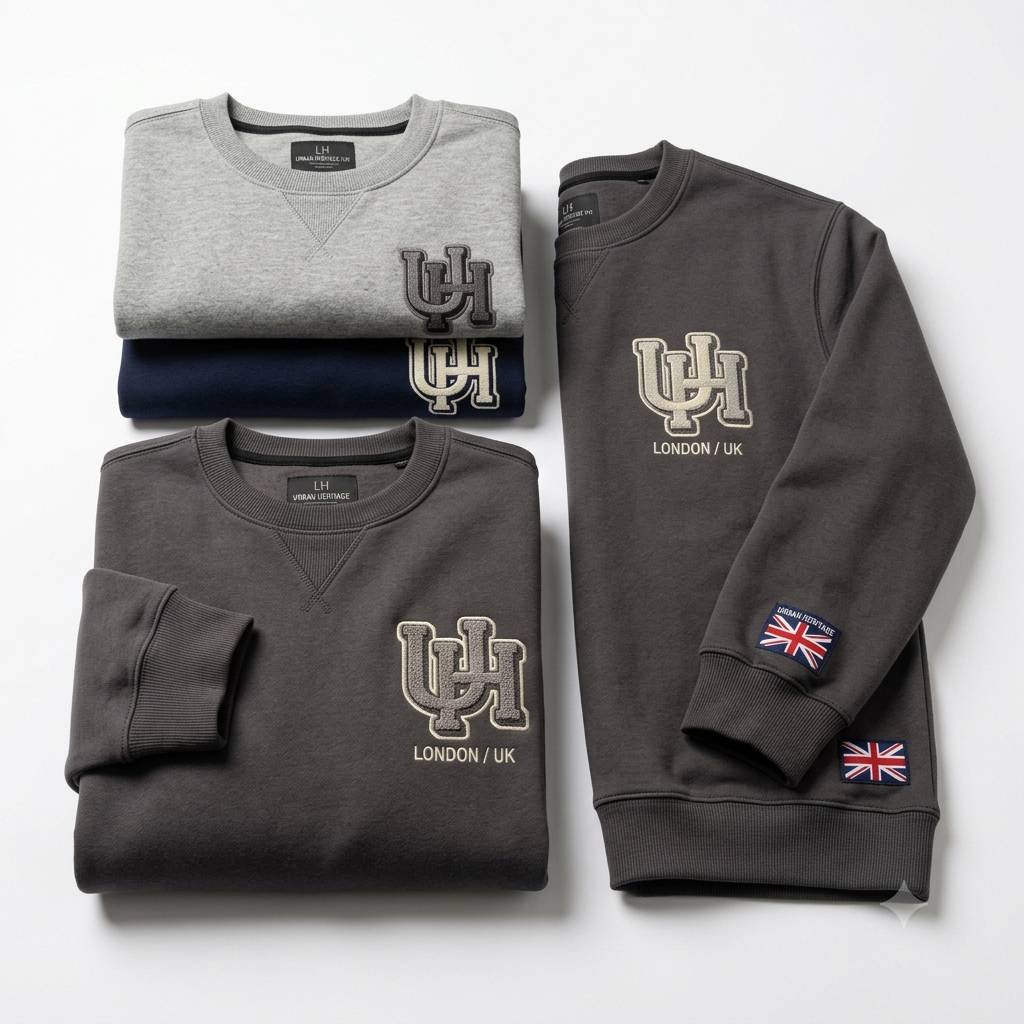 Custom sweatshirt production for UK fashion label — Wearlets manufacturing
