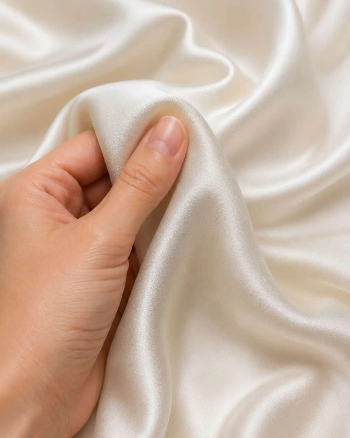 Silk fabric — lustrous natural protein fibre from silkworm cocoons