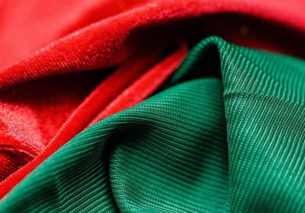 Polyester fabric — smooth synthetic textile used in tracksuits and performance wear